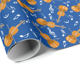 Violine-Musiknote Geschenkpapier