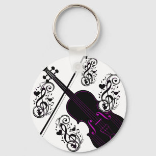 Violine, Rocking-Liebe_ Schlüsselanhänger