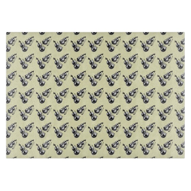 Violine Schneidebrett (Vorderseite)