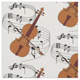 Violine Stoff