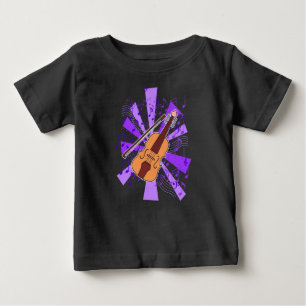 Violine und Musik Baby T-shirt