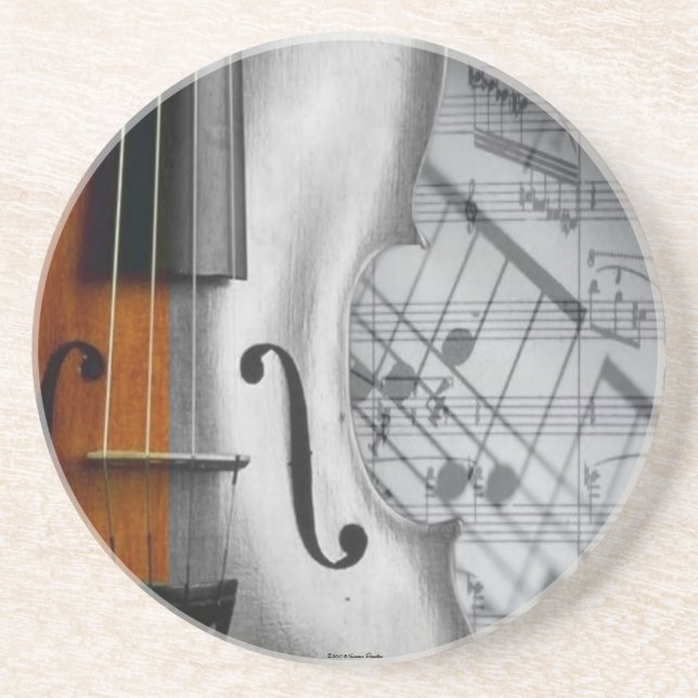 Violine Untersetzer (Vorne)