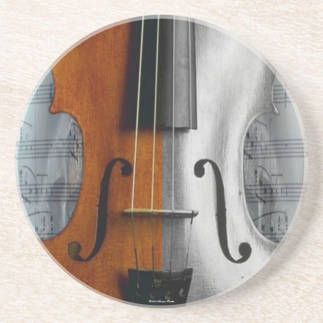 Violine Untersetzer (Vorne)