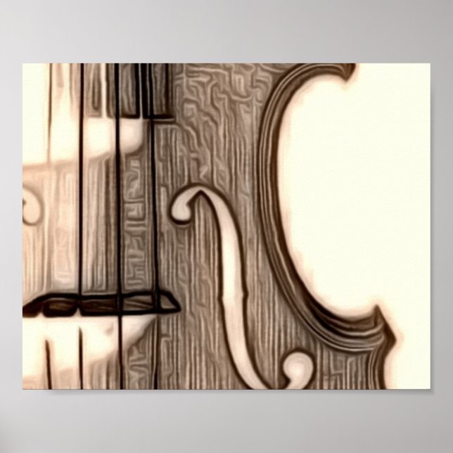 Violine, Viola, Cello? Poster (Vorne)