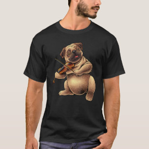 Violine von Men Women Kid Boy Girl Violine Player T-Shirt