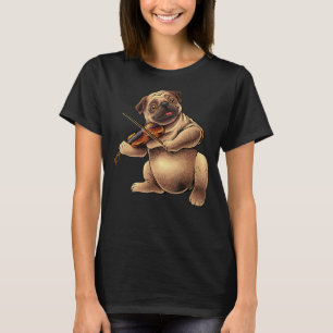 Violine von Men Women Kid Boy Girl Violine Player T-Shirt