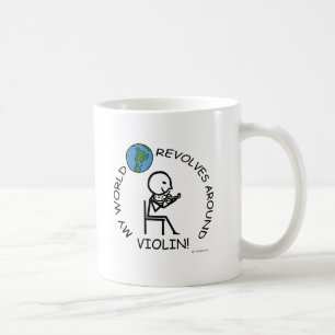 Violine - Weltumdrehungen Kaffeetasse