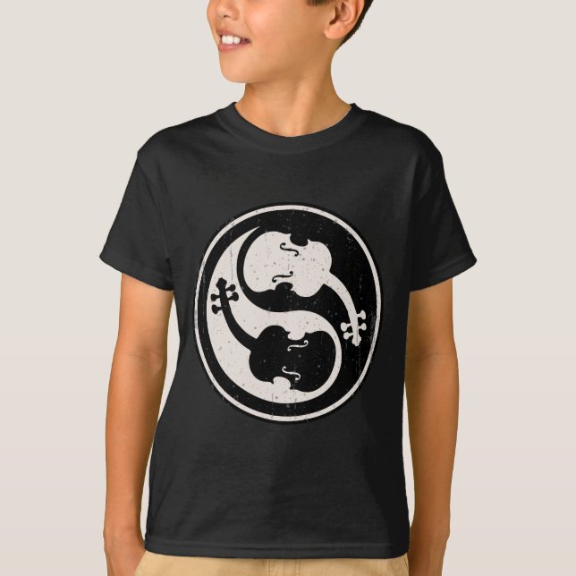 Violine Yang T-Shirt (Vorderseite)