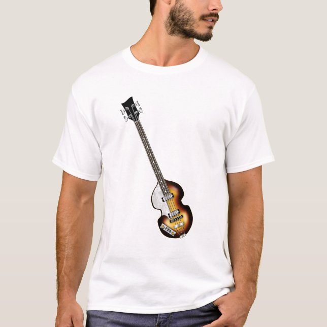 Violinen-Bass-Gitarre T-Shirt (Vorderseite)