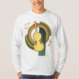 Violinen-Deko T-Shirt