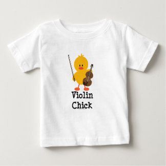 Violinen-Küken-Säuglings-T-Shirt Baby T-shirt