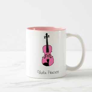 Violinen-Prinzessin Zweifarbige Tasse