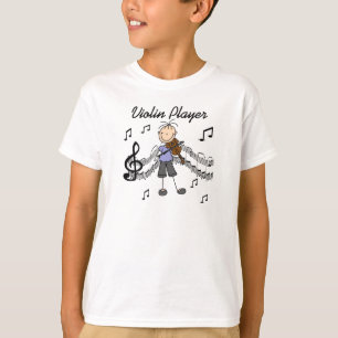 Violinen-Spieler-Shirt T-Shirt