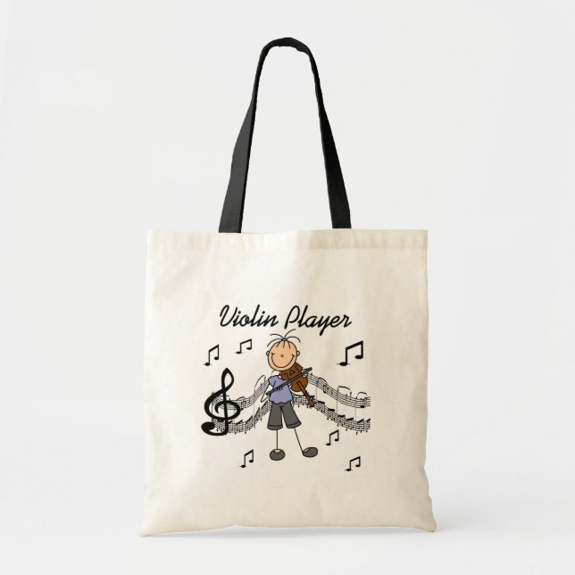 Violinen-Spieler-Tasche Tragetasche (Vorne)