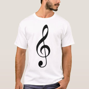 Violinenschlüsselmusik T-Shirt