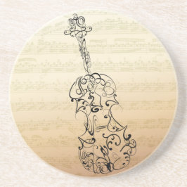 ViolineScrawl Bach Manuskript Untersetzer