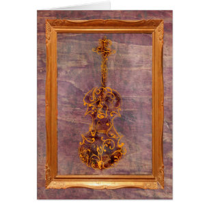 ViolineScrawl im Rahmen