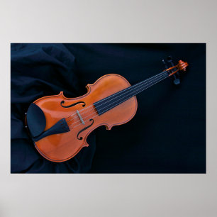 Violinfoto Nahaufnahme Poster