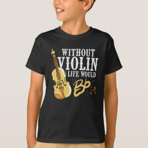 Violinist-Geschenk-Idee für T-Shirt