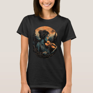 Violinist Girl Violin Musician Streichspielerklass T-Shirt