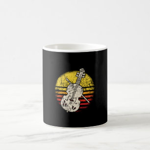 Violinist Retro Vintag Kaffeetasse