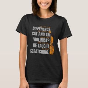 Violinist Unglaublich witzig Fiddle Fiddler Violin T-Shirt