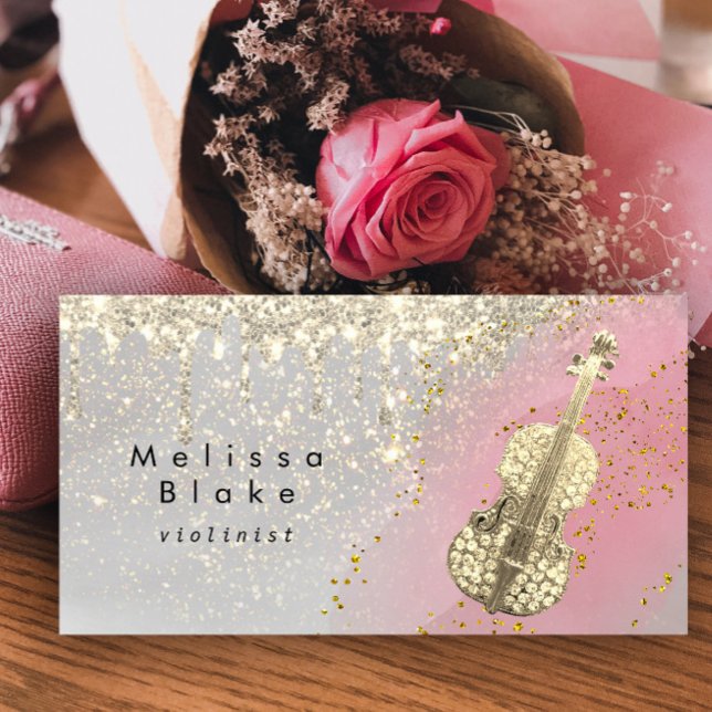 Violinistikkarte Visitenkarte (Von Creator hochgeladen)