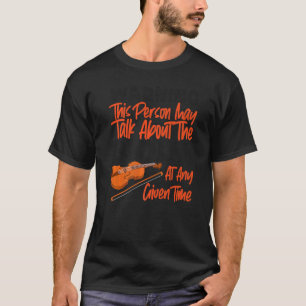Violinistin warnt diese Person vielleicht über ein T-Shirt