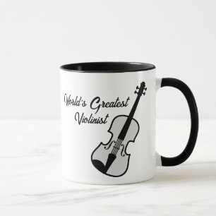 Violinkaffee-Tasse für den weltgrößten Geiger Tasse