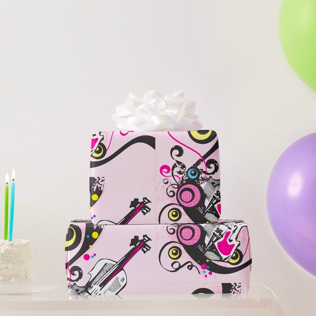 Violinmusik Geschenkpapier (Von Creator hochgeladen)
