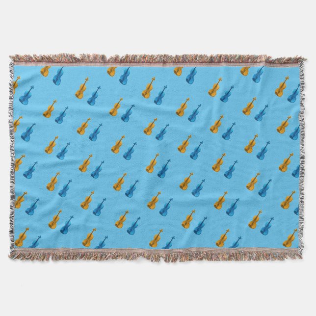 Violinmuster Decke (Vorderseite)