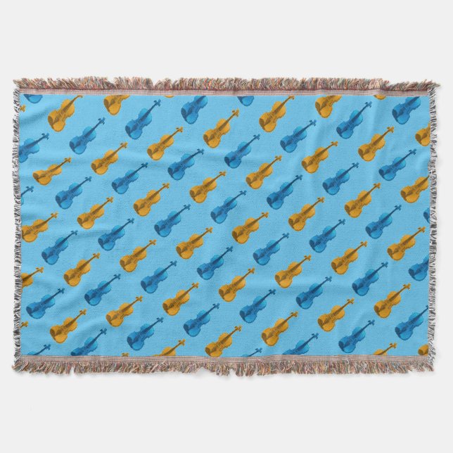 Violinmuster Decke (Vorderseite)