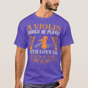 Violinspieler T-Shirt