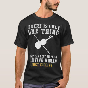 Violinstränge und Violine Wit - Eine Symphonie von T-Shirt