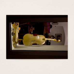 Violon Dans La Fenêtre Shopping