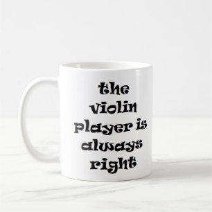 violon joueur toujours droit tasse de café