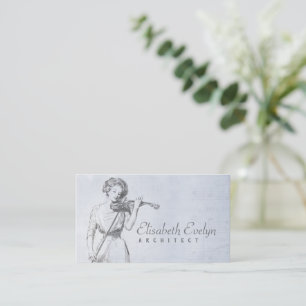 Violon Lady Music Carte d'entreprise