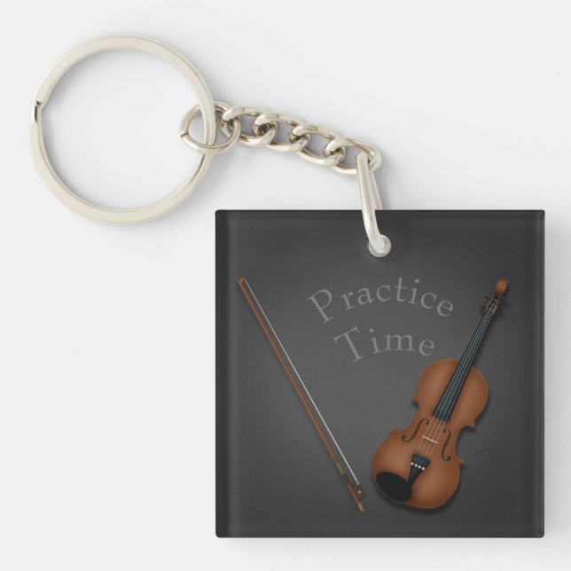 Violon miniature & Bow Musicien personnalisé (Devant)