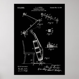 Violoncello Patent Poster