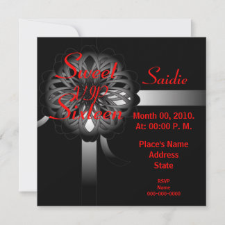 VIP 16 . Geburtstag Einladung - Anpassen