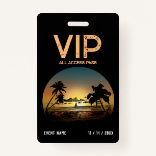 VIP-Abzeichen Ausweis