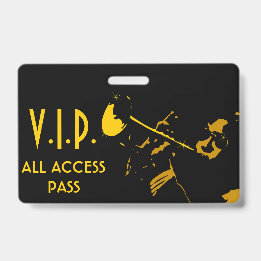 VIP All Access Pass für Musical Event Ausweis