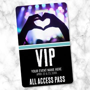 VIP All Access Spezialveranstaltung Ausweis