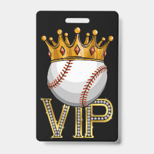VIP-Baseball-Ausweis am Bandanhänger Ausweis