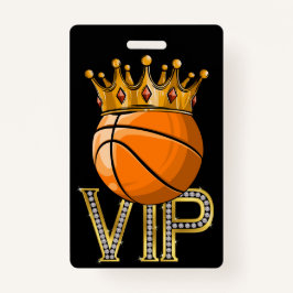VIP Basketball-Abzeichen Ausweis