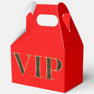 VIP Black Gold Red Fevor Geschenkboxen Geschenkschachtel
