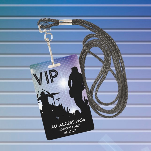 VIP Custom All Access Concept Abzeichen Ausweis (Von Creator hochgeladen)