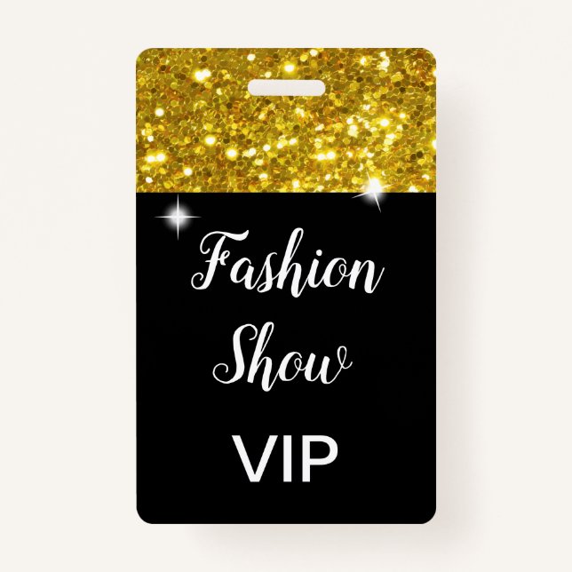 VIP Fashion Show Trade Ausweis (Vorderseite)