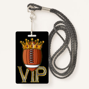 VIP Football Lanyard Abzeichen Ausweis