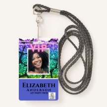 VIP FOTO ID - Party Festival Event GLITZER GLAMOUR